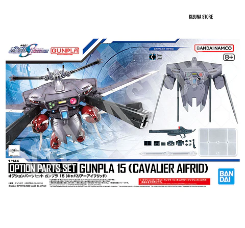 Option Parts Set Gunpla 15 para HG Z'Gok Freedom (Cavalier Aifrid)