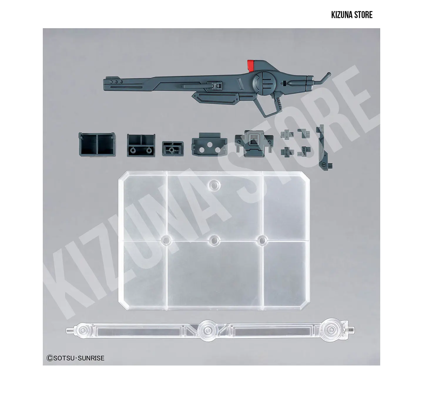 Option Parts Set Gunpla 15 para HG Z'Gok Freedom (Cavalier Aifrid) 4