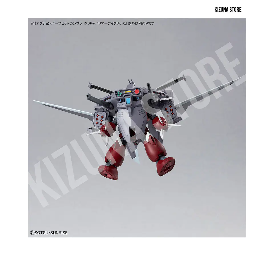 Option Parts Set Gunpla 15 para HG Z'Gok Freedom (Cavalier Aifrid) 5