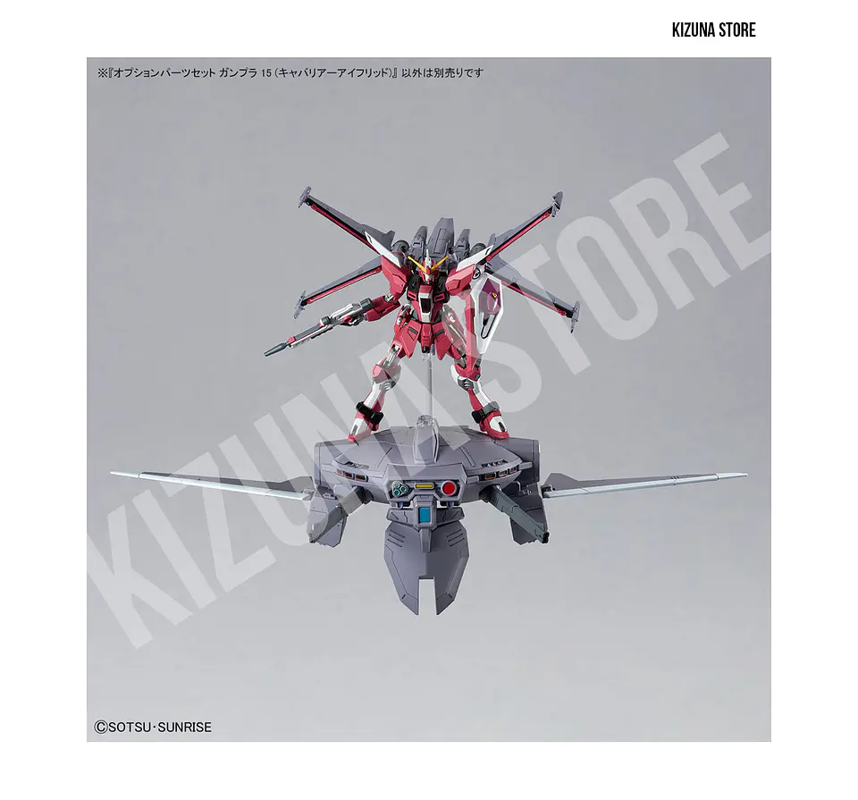 Option Parts Set Gunpla 15 para HG Z'Gok Freedom (Cavalier Aifrid) 8