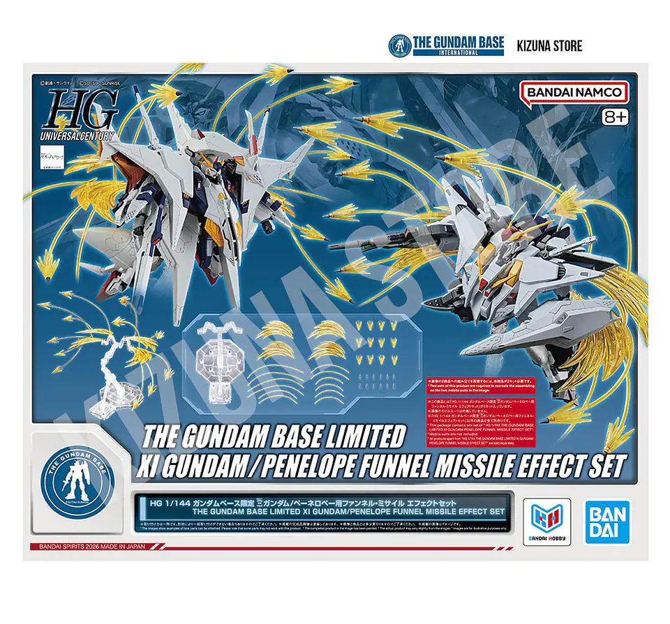 HG RX-105 Xi Gundam／RX-104FF Penelope Funnel Missile Effect Set 2