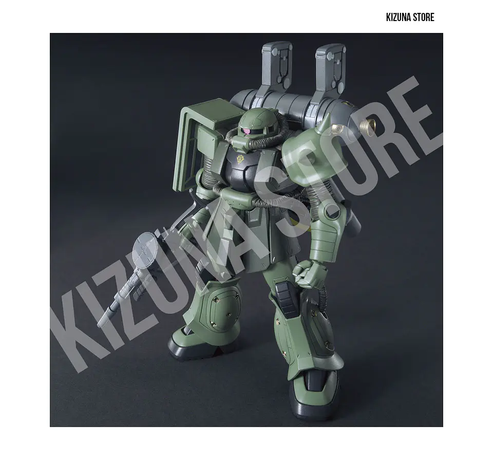HG Zaku II + Big Gun Set (Gundam Thunderbolt) 3