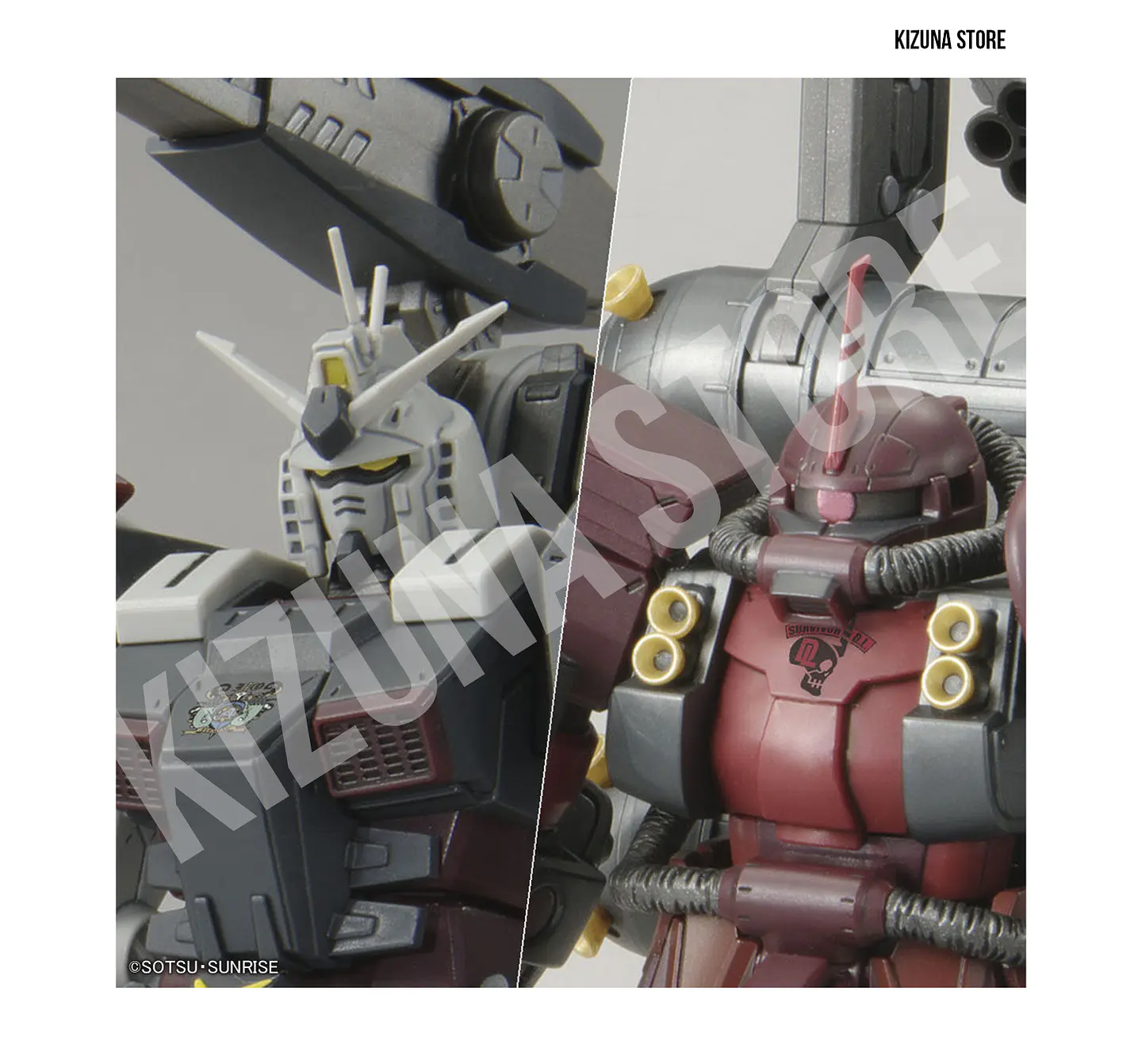 HG Gundam Base Limited Full Armor Gundam VS Psycho Zaku Set (Mobile Suit Gundam Thunderbolt 10th Anniversary Ver.) 3