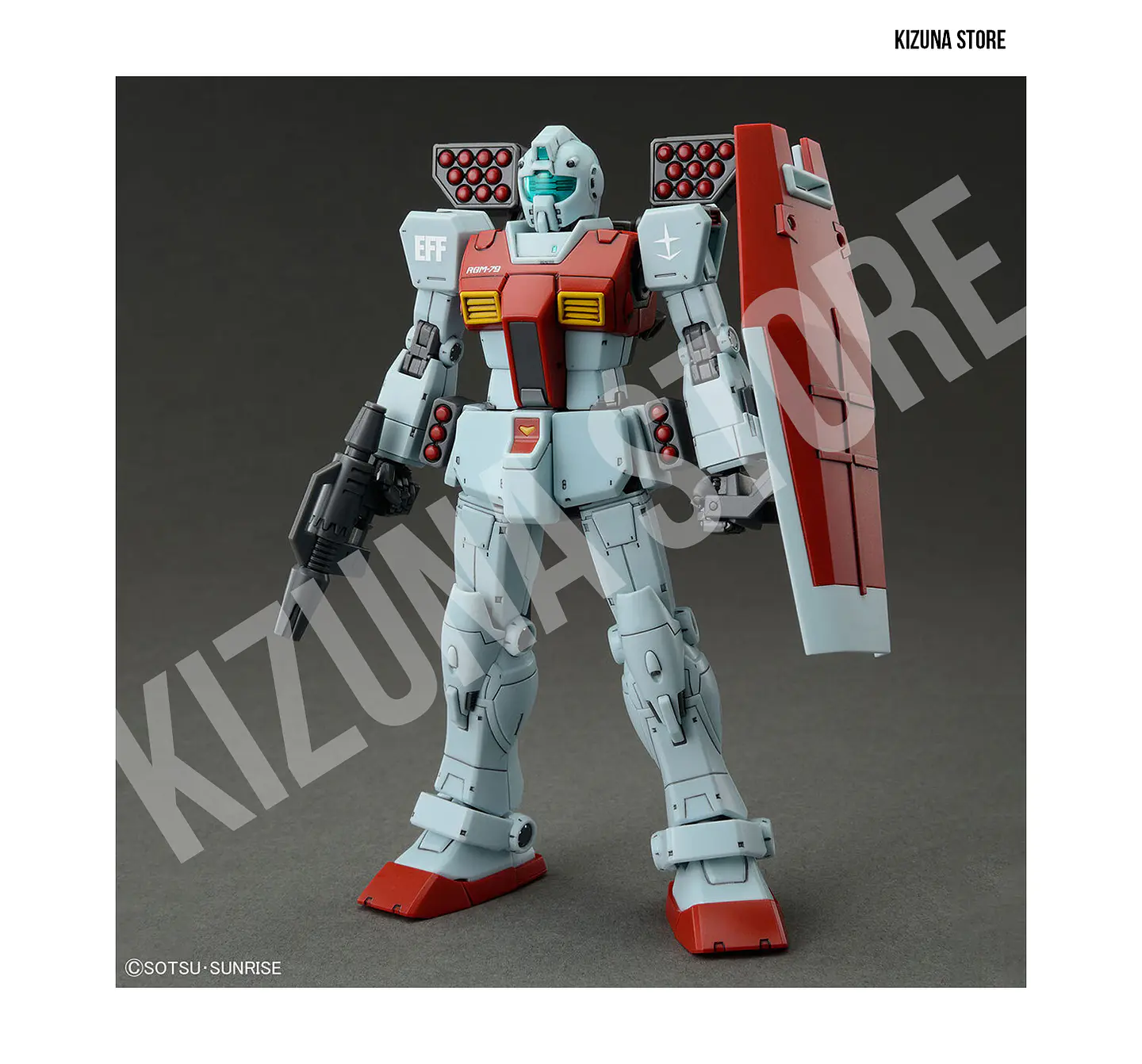 HG RGM-79 GM (Shoulder Cannon/Missile Pod) 4