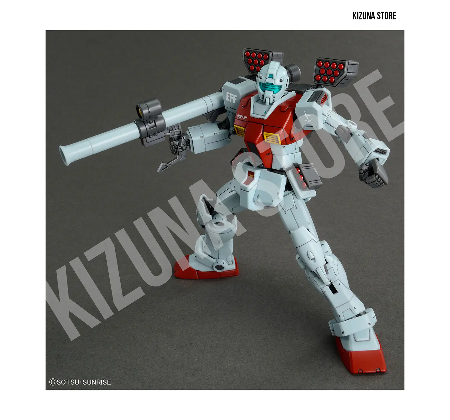 HG RGM-79 GM (Shoulder Cannon/Missile Pod) 9