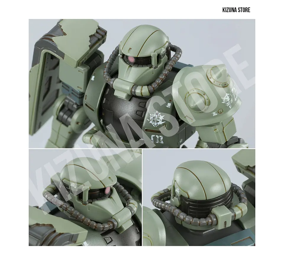 HG MS-06F Cucuruz Doan's Zaku (Cucuruz Doan's Island) 8