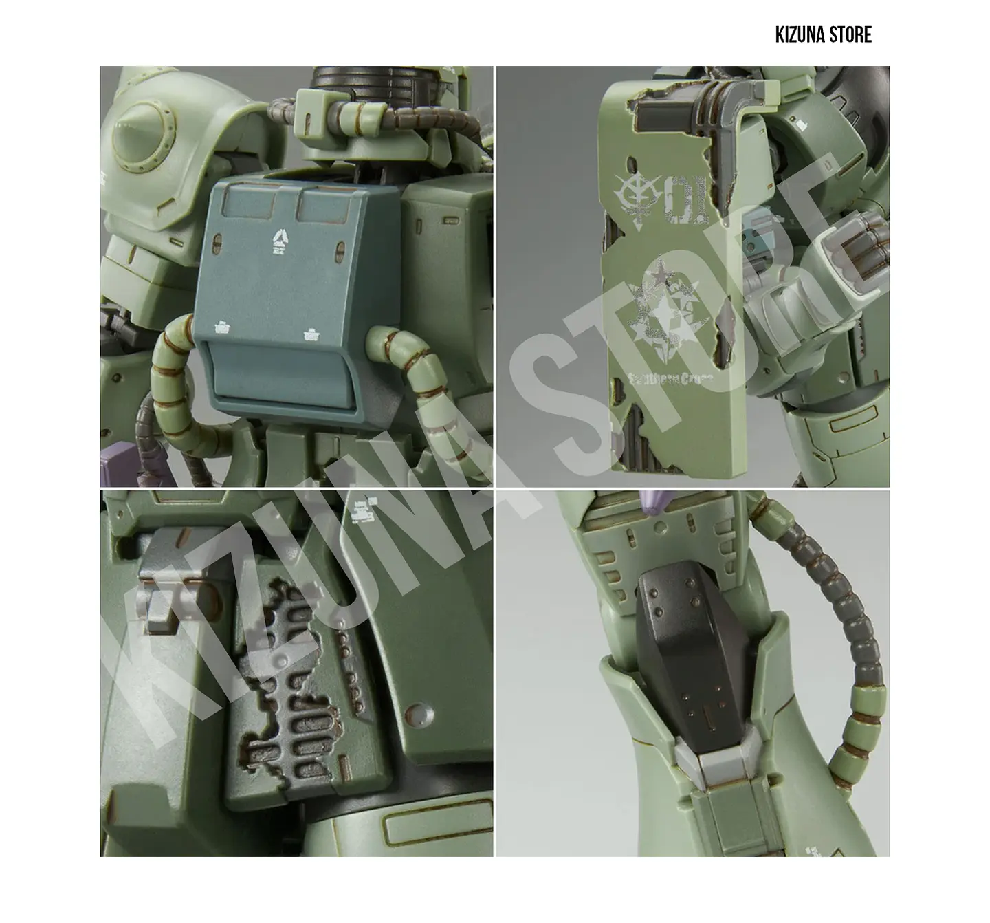 HG MS-06F Cucuruz Doan's Zaku (Cucuruz Doan's Island) 9