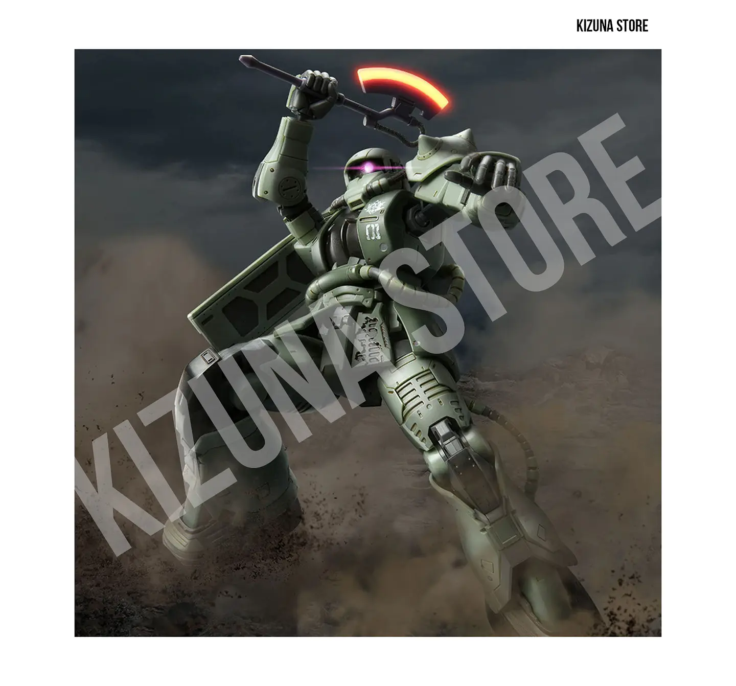 HG MS-06F Cucuruz Doan's Zaku (Cucuruz Doan's Island) 10