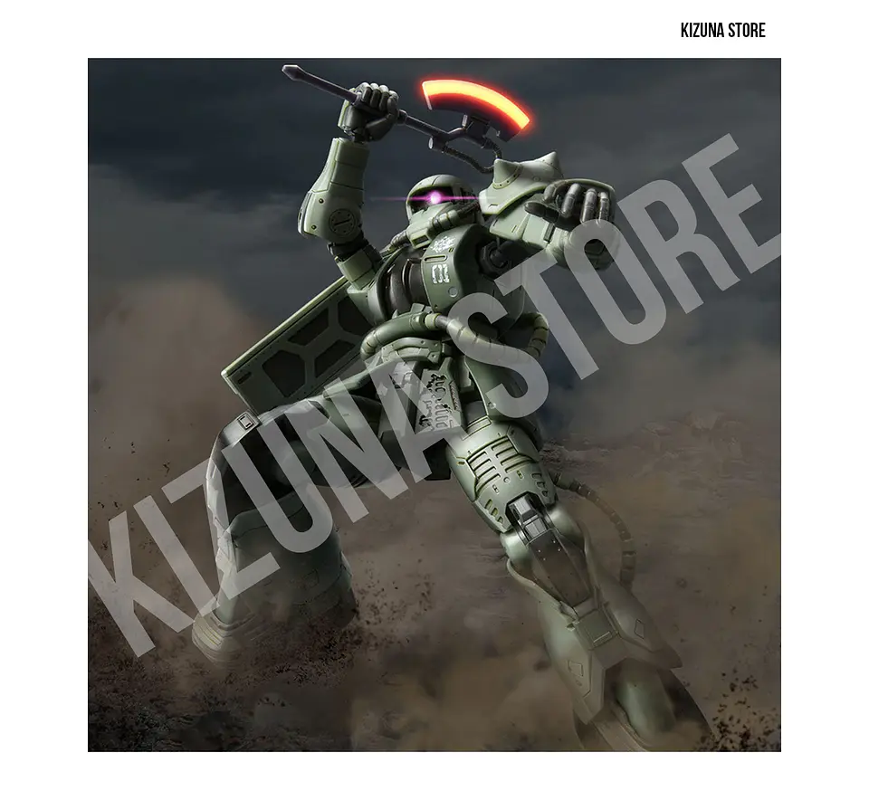 HG MS-06F Cucuruz Doan's Zaku (Cucuruz Doan's Island) 10