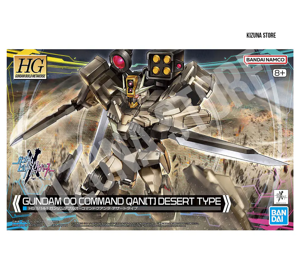HG Gundam 00 Command Qant Desert Type 2