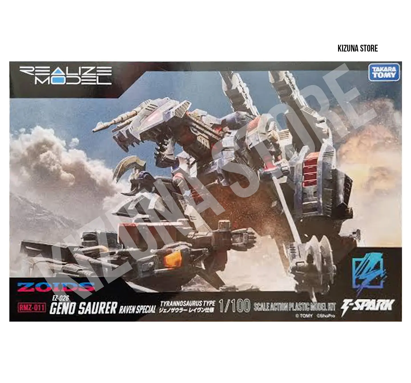1/100 Realize RMZ-011 Geno Saurer Raven Ver. 2