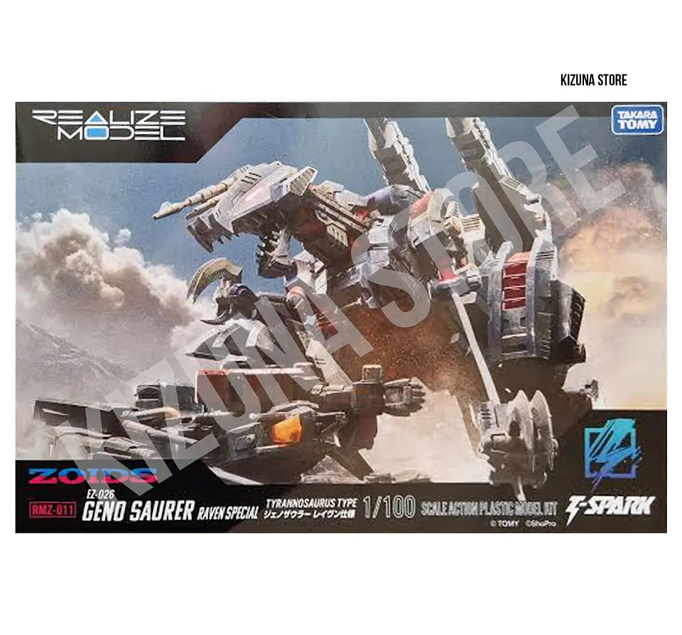 1/100 Realize RMZ-011 Geno Saurer Raven Ver. 2