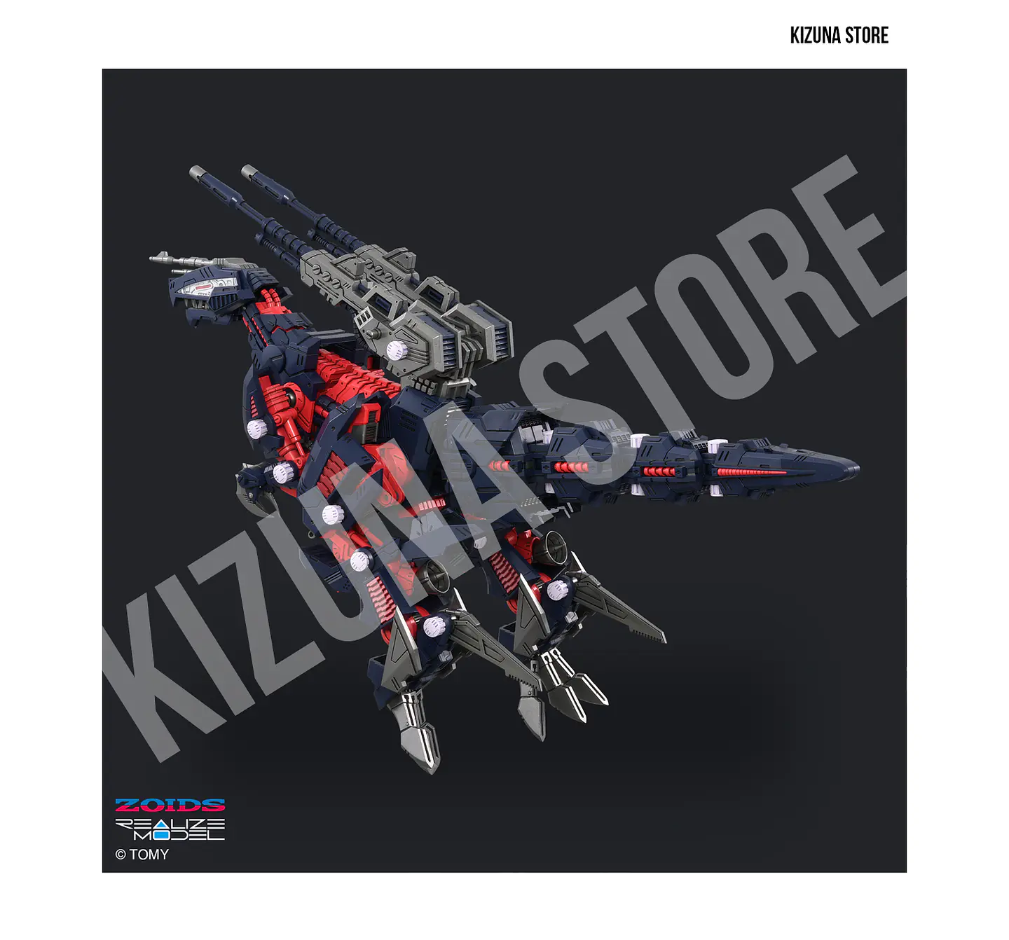 1/100 Realize RMZ-011 Geno Saurer Raven Ver. 6