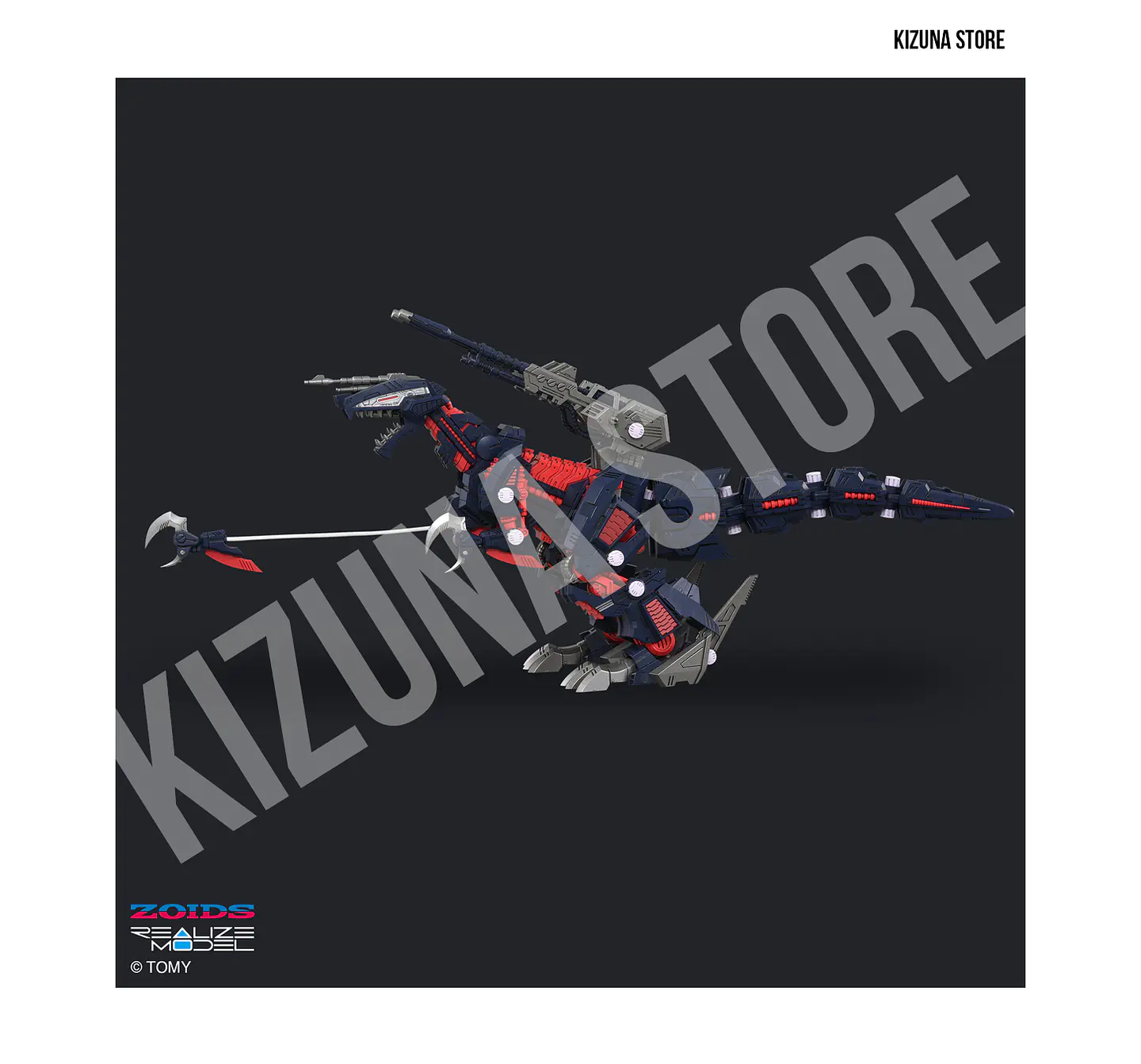 1/100 Realize RMZ-011 Geno Saurer Raven Ver. 13