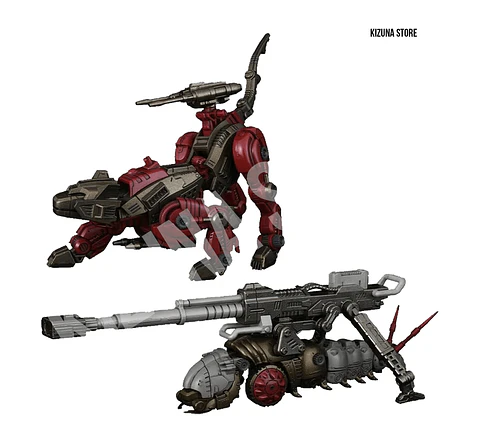 1/100 RMZ-010 Cannoly Molga & Hell Cat Base Guards