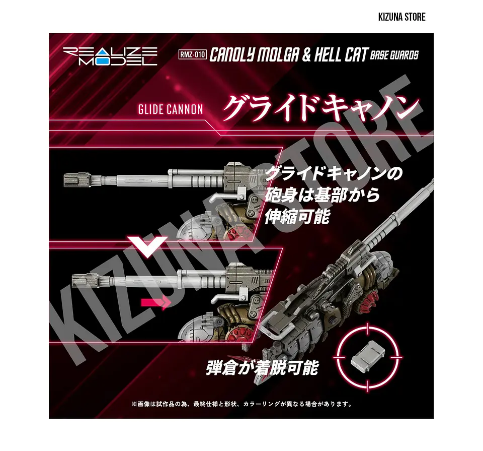 1/100 RMZ-010 Cannoly Molga & Hell Cat Base Guards 8