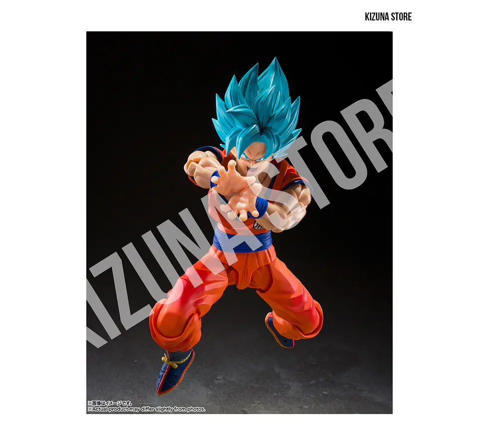 Super Saiyan God Super Saiyan Son Goku: Blue Power Transcending Limits - Goku Blue (preventa) 4