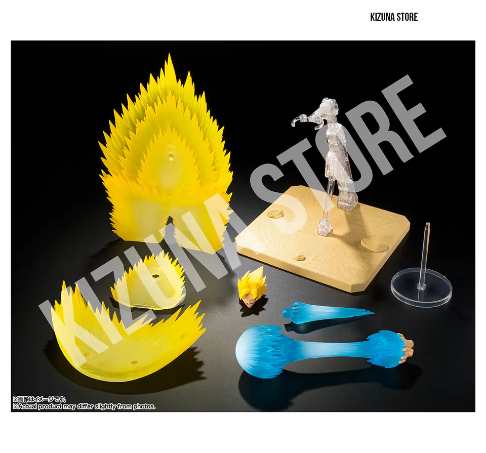 Super Saiyan Son Goku's Effect Parts Set (Teleport Kamehameha) 1