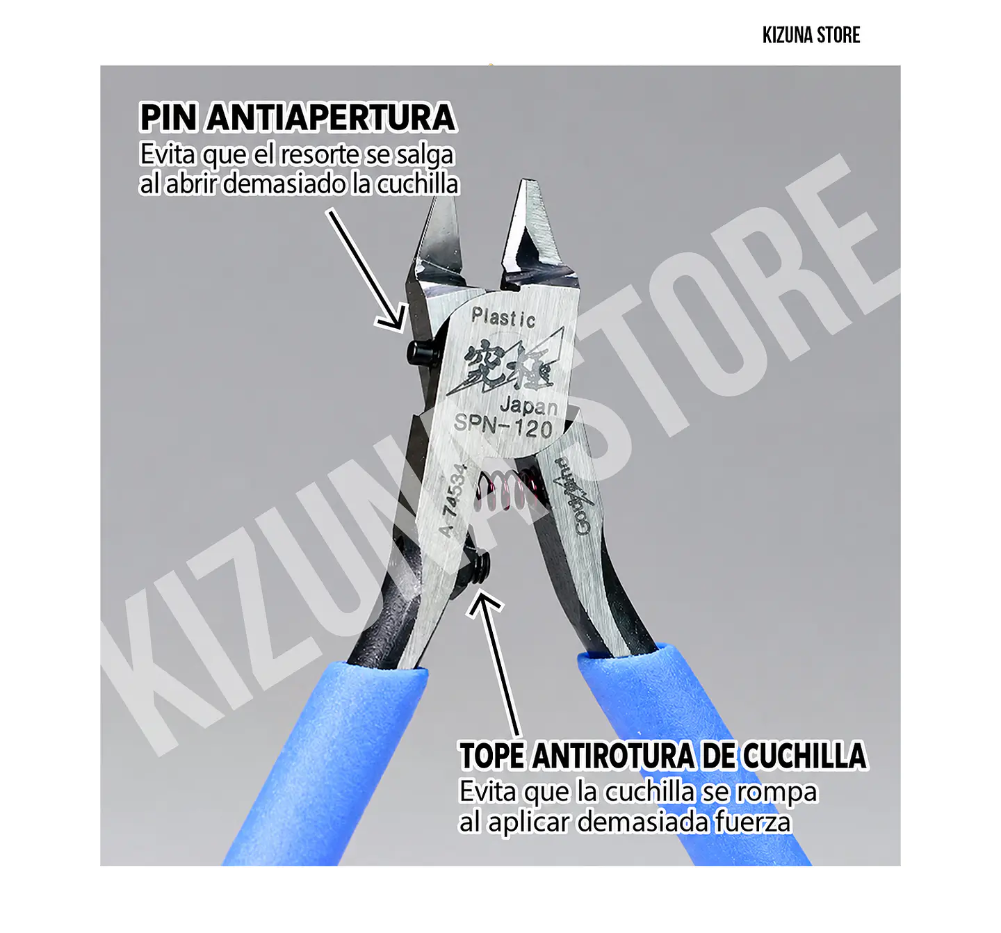Alicate Godhand GH-SPN-120 Ultimate Nipper 5.0 4