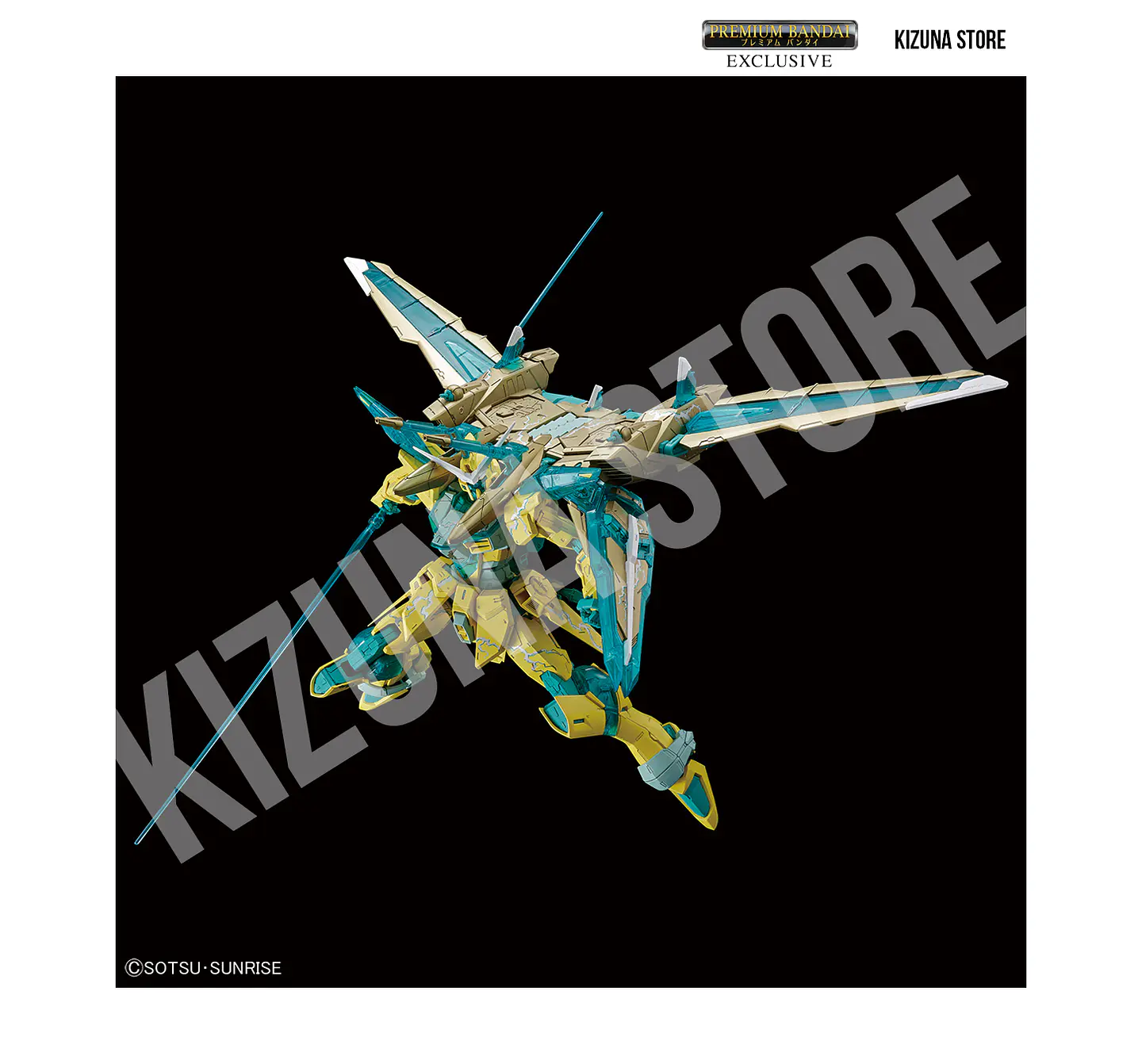 MG Justice Gundam [Cross Contrast Colors / Clear Green] 3
