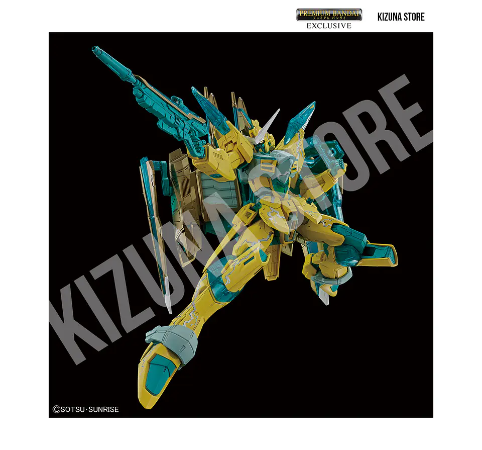 MG Justice Gundam [Cross Contrast Colors / Clear Green] 5