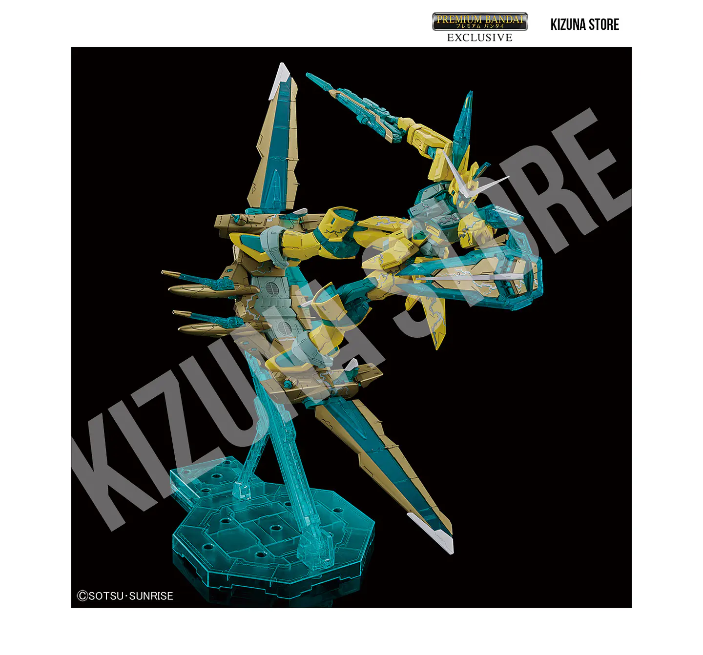 MG Justice Gundam [Cross Contrast Colors / Clear Green] 6