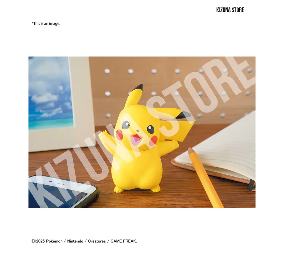 Pokémon Model Kit QUICK!! 01 Pikachu 8