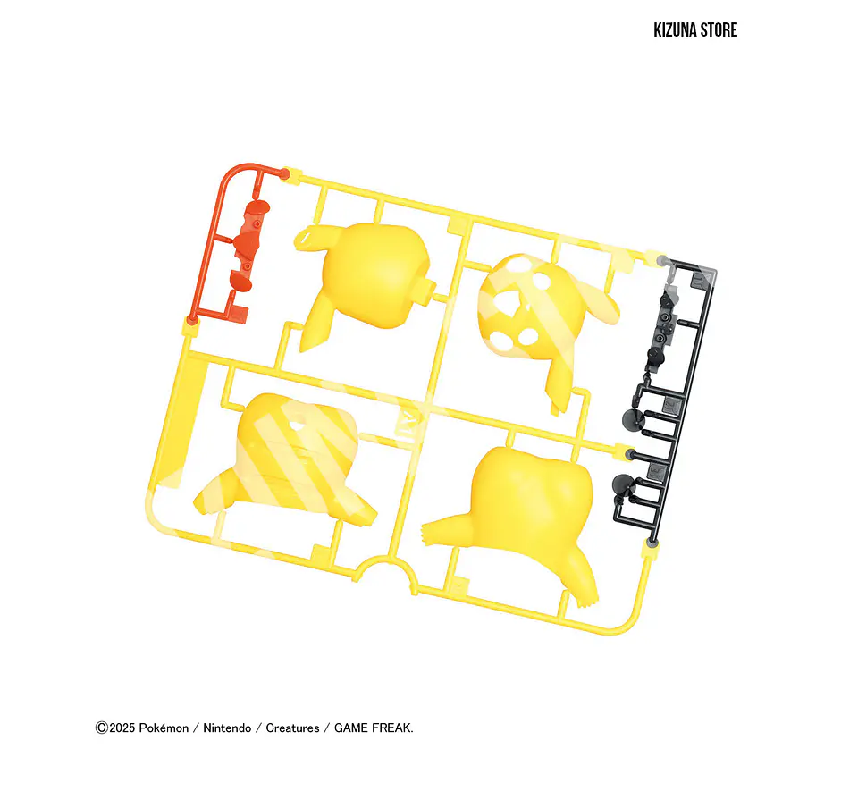 Pokémon Model Kit QUICK!! 01 Pikachu 4
