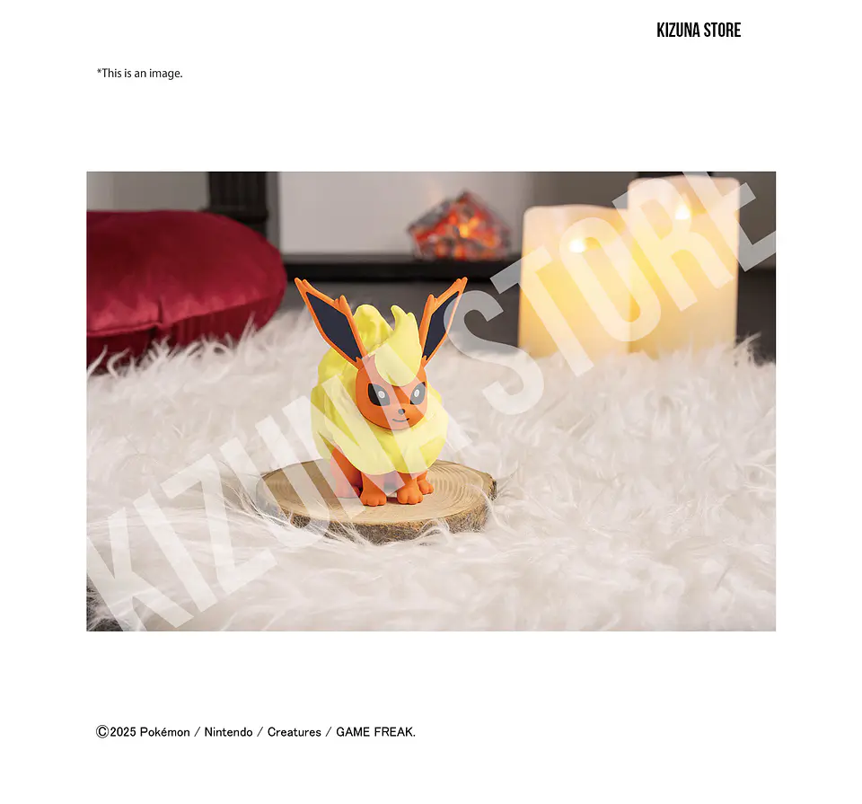 Pokémon Model Kit QUICK!! 25 Flareon 6