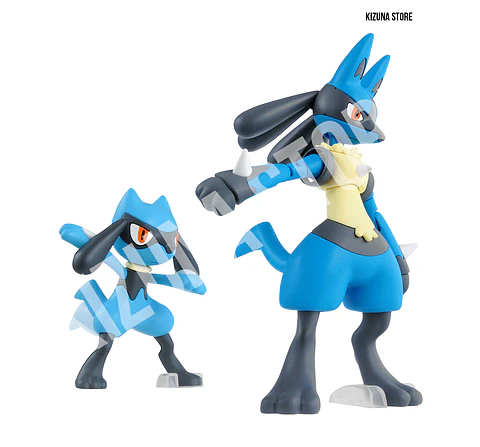 Pokémon Model Kit Riolu & Lucario
