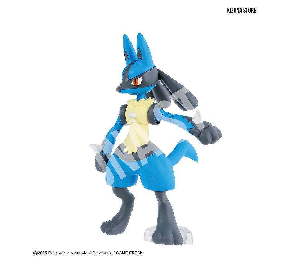 Pokémon Model Kit Riolu & Lucario 6