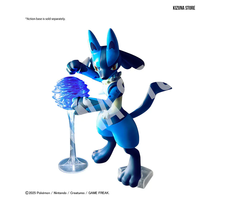 Pokémon Model Kit Riolu & Lucario 9