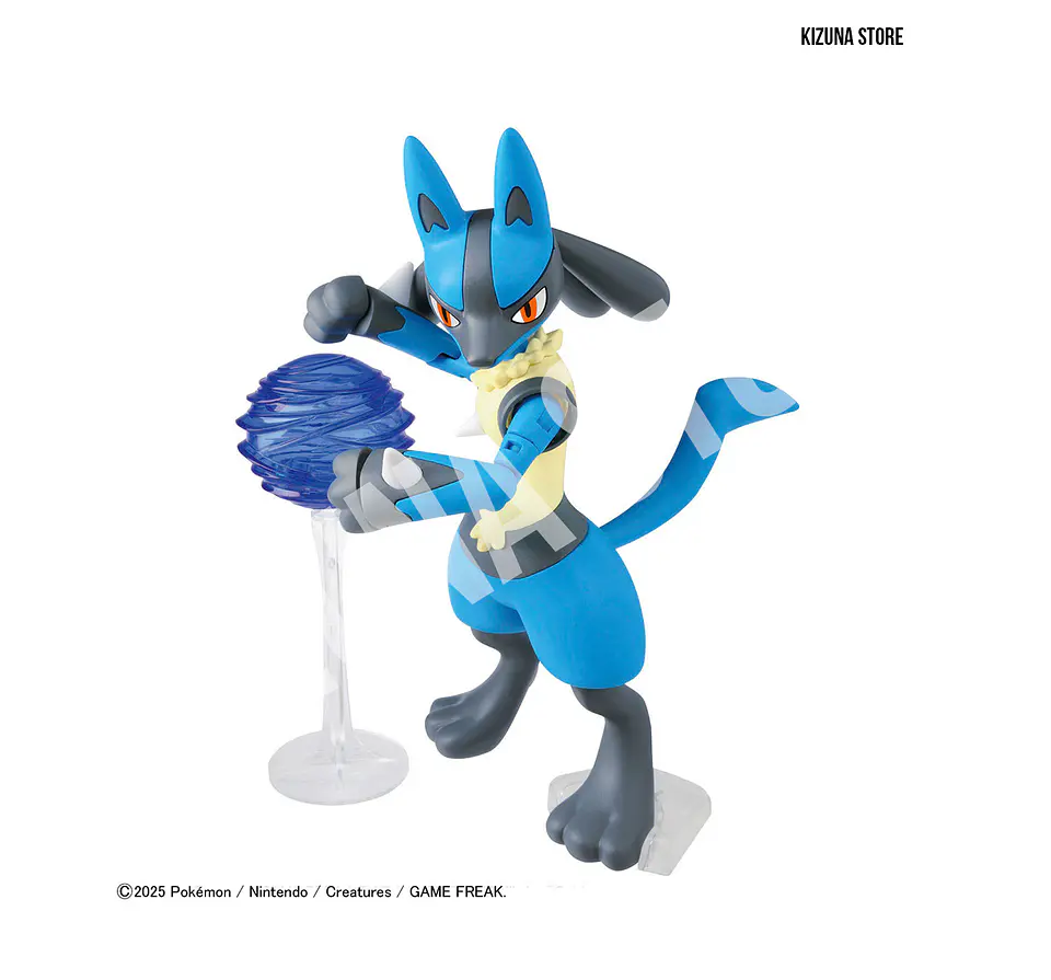 Pokémon Model Kit Riolu & Lucario 7