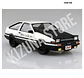 1/24 Takumi Fujiwara AE86 Trueno Project D Ver. - Miniatura 5