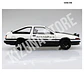 1/24 Takumi Fujiwara AE86 Trueno Project D Ver. - Miniatura 7