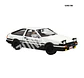 1/24 Takumi Fujiwara AE86 Trueno Project D Ver. with Driver Figure - Miniatura 1