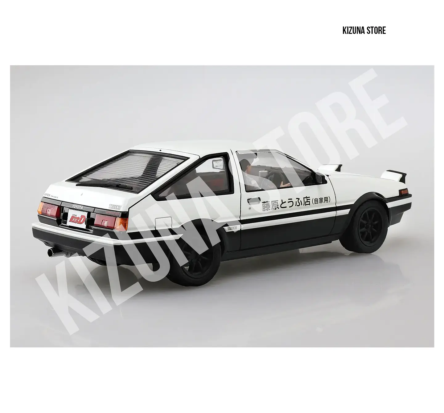 1/24 Takumi Fujiwara AE86 Trueno Project D Ver. with Driver Figure 3