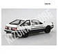 1/24 Takumi Fujiwara AE86 Trueno Project D Ver. with Driver Figure - Miniatura 3