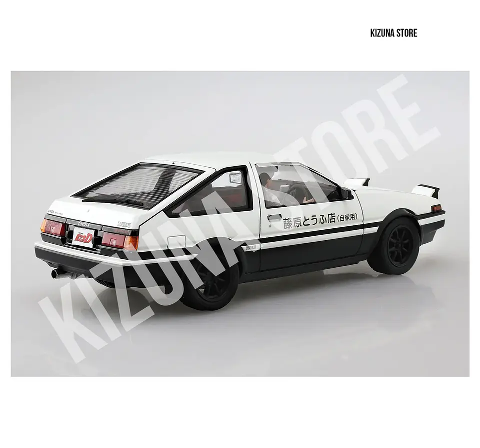 1/24 Takumi Fujiwara AE86 Trueno Project D Ver. with Driver Figure 3