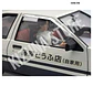 1/24 Takumi Fujiwara AE86 Trueno Project D Ver. with Driver Figure - Miniatura 4