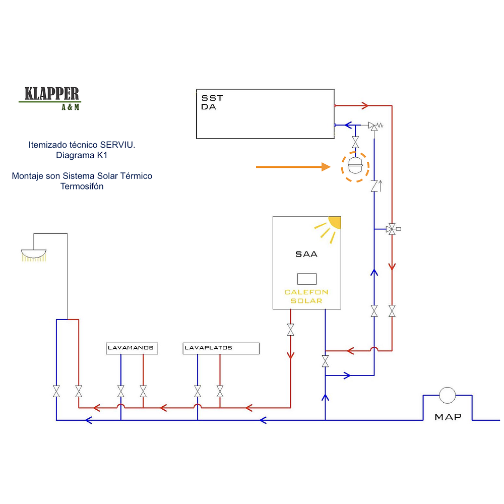 VASO ESTANQUE EXPANSION 12 L 10 BAR 100C