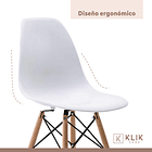 Silla Eames - Blanca 6