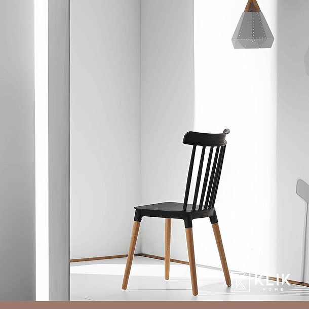 Silla Windsor - Negra | KLIK Muebles y Diseño