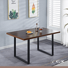 Mesa de Comedor Estilo Industrial 140x90 2