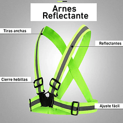 Arnes Reflectante Para Scooter o Bicicleta