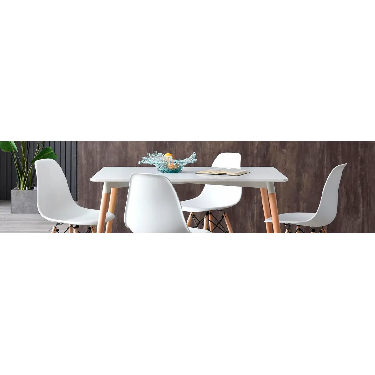 Juego De Comedor Milan 6 Sillas BASEMENT HOME