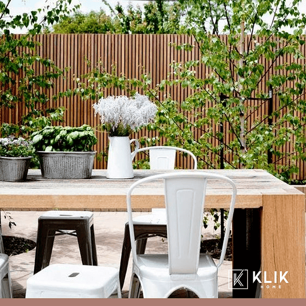 Silla Tolix de Comedor o Terraza Exterior - Blanca 8