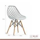 Silla Eames Mesh Gris 4