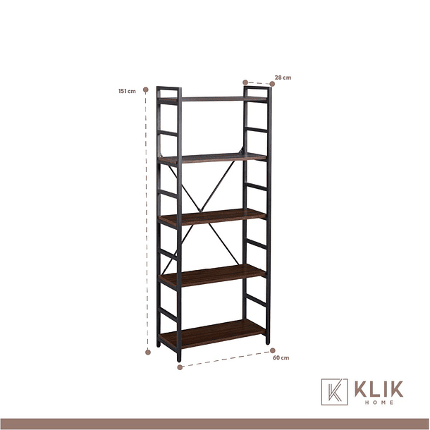 Estante Repisa Industrial 5 niveles 4