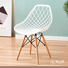 Pack de 4 Sillas Eames Enrejada Mesh - Blanca 2